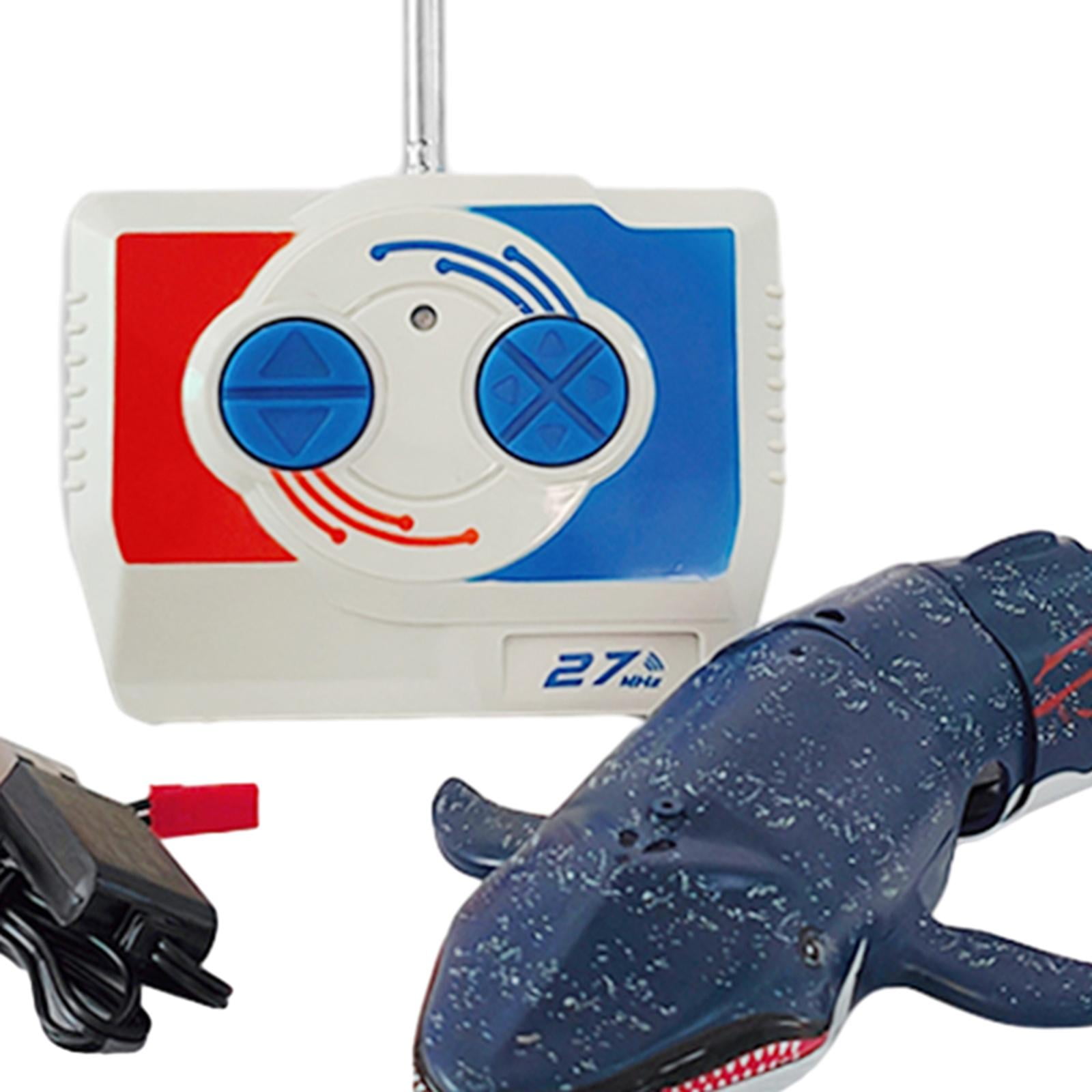 Tiburón ballena con Control remoto multifunción, juguete eléctrico