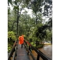 thumbnail image 5 of Adventure World Globotrekker Lightweight Backpack Poncho (Multiple Color Options Available) (Sapphire Blue), 5 of 7