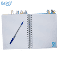 thumbnail image 3 of Innovative Designs Bluey Tab Journal Notebook, Spiral Bound, 144 Lined Pages, 8 x 7 inches, Blue, 3 of 5