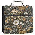 thumbnail image 5 of FORMRS Zipper Binder with Shoulder Strap 2-inch Ring 500 Sheet Capacity File Bag, Floral Wilderness Pattern, 5 of 5