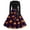 #01Dark Purple, variant on Long Sleeve Dresses for Women Fall Crew Neck Party Hem Dress Casual Vintage Halloween Stacked Jack O Lantern Printed Swing Dress Brown M