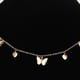 thumbnail image 3 of Collar de mujer Sunnimix de cadena de Corazón dorado 76 cm, 3 of 4