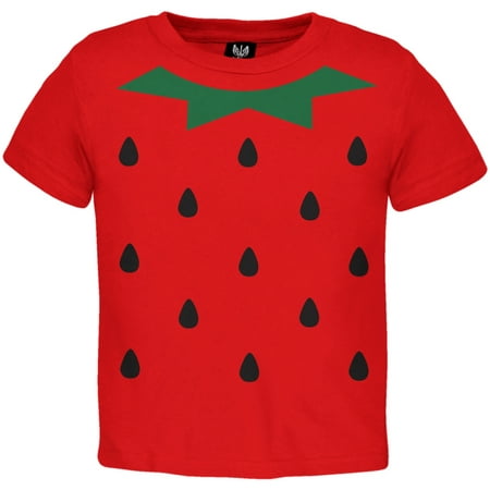 Halloween Strawberry Costume Toddler T-Shirt