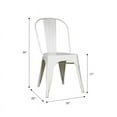 thumbnail image 6 of Marais A Dining Chair with Metal Seat, 6 of 6