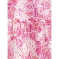 thumbnail image 2 of The Children's Place Girls Sleeveless Printed Textured Bow Shoulder Dress, Sizes XS-XXL, 2 of 3