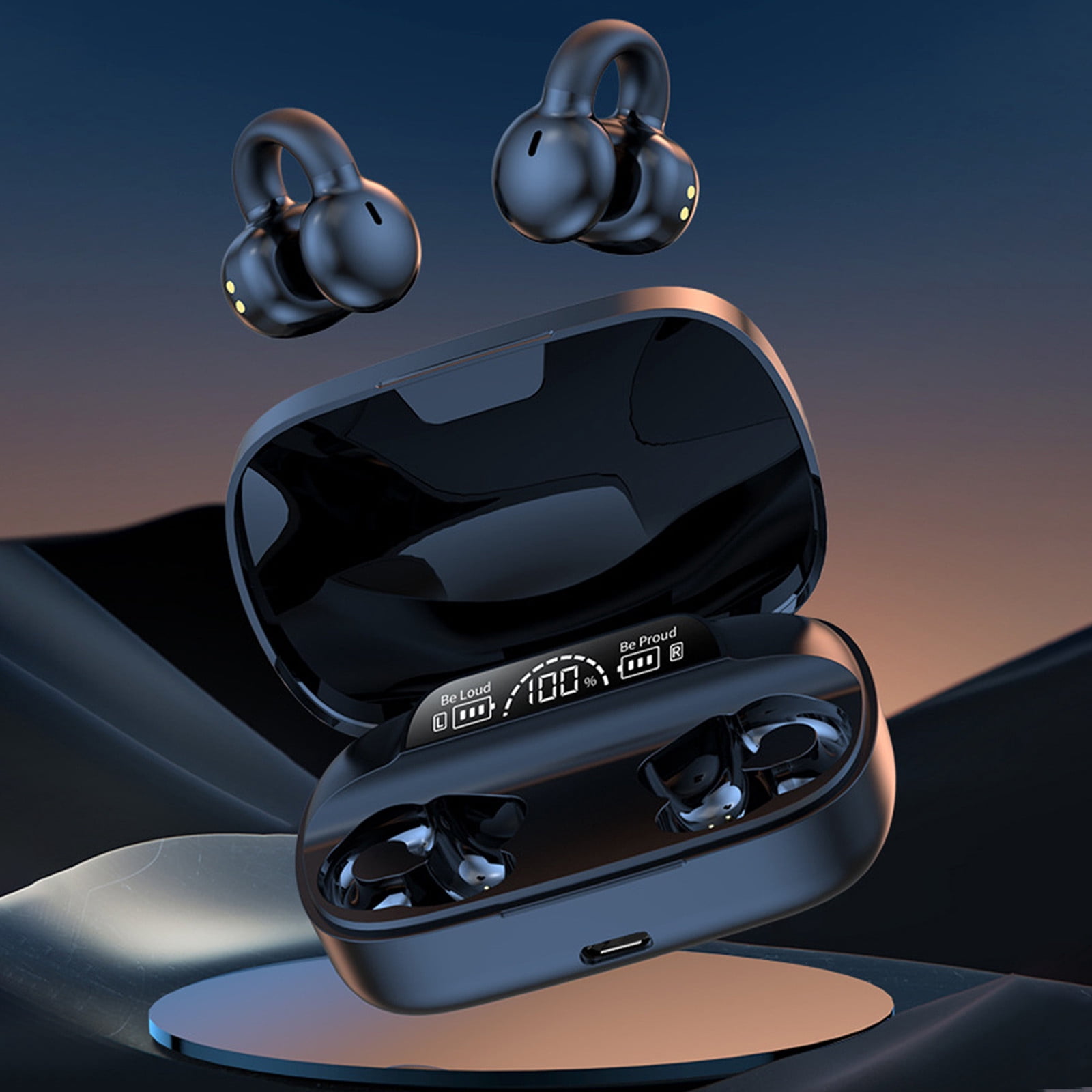 Cute Wireless Earbuds Bluetooth 5.3 with Charging Case HD Mic 24H Battery Touch Control Animal Shape for Kids Teens Adults by PALIFEUR