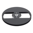 thumbnail image 1 of 7 Inch 1/4 Empty Take Up Reel to Reel Hub, 1/4 7 Inch Nab Aluminum Metal Reel Audio Tape 2 Holes Empty Tape Reel for Recording Open Reel Takeup Reel Machine, 1 of 7