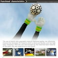 thumbnail image 5 of Size 9 Soccer Goalkeeper Latex Glove with Finger Guard Shrapnel Goalie Anti-Slip Goalie Training Gloves, 5 of 9