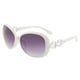 thumbnail image 1 of Gafas de sol retro de montura grande a la moda europea y americana, hechas de PC, 1 of 5