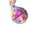 B 21cm, variant on Light Weight Quiet Basketball Indoor Training Easy to Carry for Children and Beginners Enhances Shootings Skills