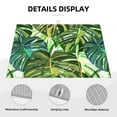 thumbnail image 4 of Microfiber Drying Mat, Tropical Leaf Watercolor Dish Drying Mat for Kitchen Counter, 18 x 24 inches Green, 4 of 9