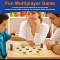 thumbnail image 2 of Juegos de Ajedrez Magnéticos, Juego Mesa Estrategia Magnética con Cuerda, Magnéticos Portátil, Estrategia, Magnetic Chess Game Set (C) C, 2 of 6