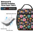 thumbnail image 4 of Pioneer Flower Floral Print Pattern Insulated Lunch Bag Teen,Lunch Bag Lunch Box for Men Women,Bento School Lunch Bag for Teen for Work,Picnic or Travel, 4 of 5