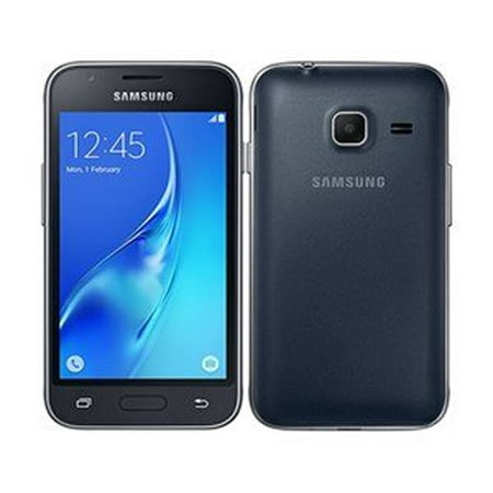 Samsung Galaxy J1 (2016) Duos SM-J120H/DS 8GB Dual SIM Unlocked GSM Smartphone - International Version, No Warranty (Black)