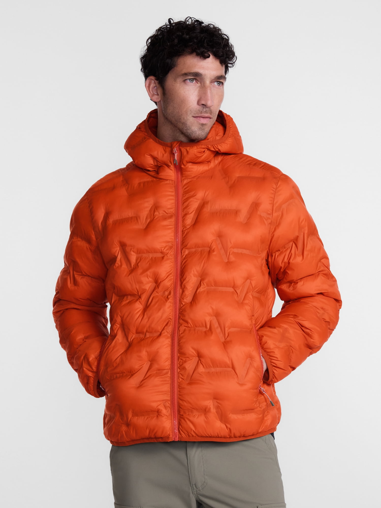 Ozark Trail Men's and Big Men's Midweight Puffer Jacket, Sizes S-3XL
