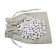 thumbnail image 1 of Baking Stone Made of Ceramic for Professional and Personal Use White Heat Resistant 500g, 1 of 4