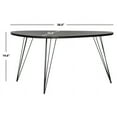 thumbnail image 5 of SAFAVIEH Rocco Retro Mid-Century Wood Coffee Table, Black, 5 of 7