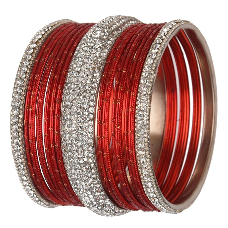 Red crystal bangle deals
