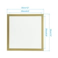 thumbnail image 2 of Uxcell Marcos para Pinturas de Diamante de 30 x 30 cm, Marcos de Arte de Diamante, Marco de Imagen Magnético Autoadhesivo para Refrigerador, Dorado, 2 of 6