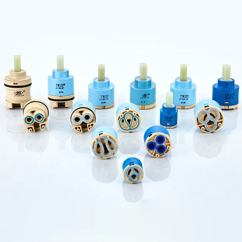 (35H)Brass ABS Shower Faucet Column Ceramic Disc Cartridge Mixing Valve