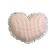 thumbnail image 2 of ToyKingdee Star Throw Pillow Moon Cloud Heart Shaped Decorative Pillows Lace Ruffle Checkered Plaid Sofa Bed Cushion, 2 of 7