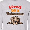 thumbnail image 4 of Inktastic Weimaraner Dog Gifts Long Sleeve Youth T-Shirt, 4 of 5