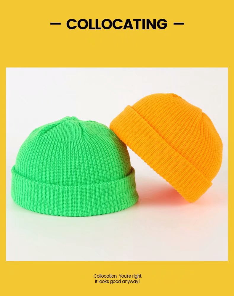 Winter Outing Warm Melon Leather Hat 