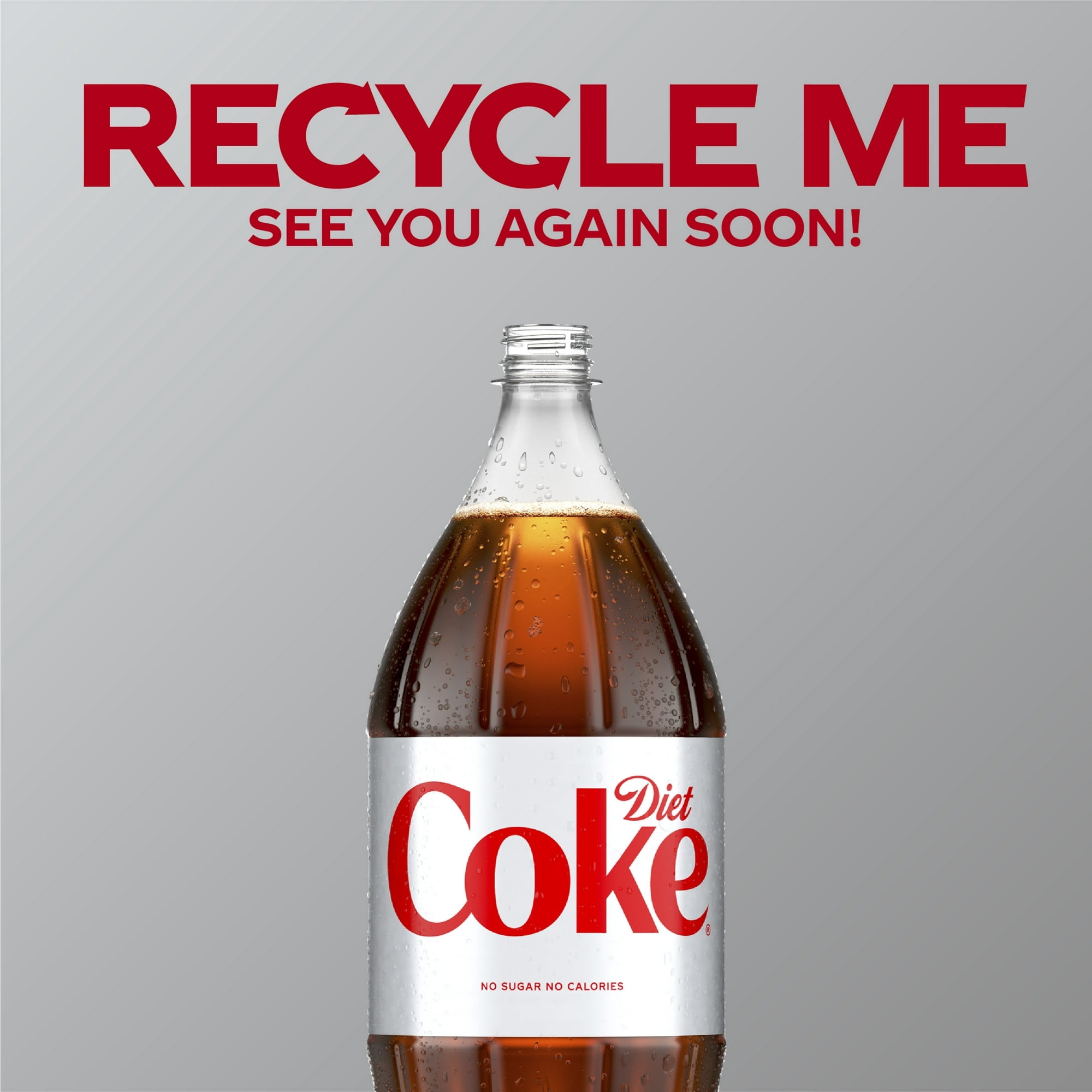 Diet Coke, 2.0 Liters Bottle (Pack of 6)