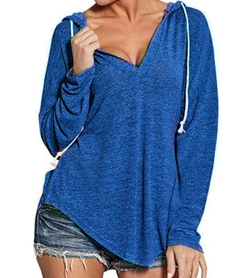 deep v sweatshirt