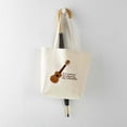 thumbnail image 5 of CafePress - Ukulele Design Tote Bag - Unisex Canvas Tote Bag, Beige, 1-Piece, 5 of 7