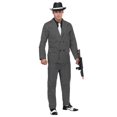 thumbnail image 2 of Men's Wide Pin Stripe Gangster Costume, 2 of 3
