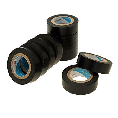 Installation Type - Unique Bargains 10PCS Durable Adhesive Electrical Installation PVC Tape 17mm Width