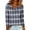 Blue, variant on Womens Long Sleeve Tops 2026 Plaid Oversized Casual Shirts Summer Cowl Neck Loose Pullover Vacation Work Clothes Light pink XL