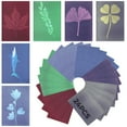 thumbnail image 1 of Kit de Papel con Estampado de Sol Colorido, 24 Hojas de Papeles de Ciantipo Solar de 6 Colores, Papeles de Impresión Solar para Manualidades, Proyecto de Bricolaje, 1 of 8