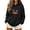 Black Sweatshirts, variant on Jsaierl Womens Halloween Sweatshirts Plus Size Graphic Pullover Hoodies Fall Holiday Long Sleeve Shirt Tops Halloween Clothes, Sizes S-2XL
