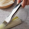 thumbnail image 5 of Stainless Steel Chopped Green Onion Knife,Kitchen Tool Slice Cutlery Vegetable Cutter Sharp Scallion Cutter Shred Knife, 5 of 5