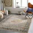 thumbnail image 4 of Hauteloom Orchards Living Room, Bedroom Area Rug - Traditional - Gray, Light Gray, Navy - 2'7" x 4'11", 4 of 8