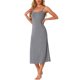 thumbnail image 4 of INSPIRE CHIC Vestidos de Noche para Mujeres Sin Mangas con Tirantes Espagueti Cuello Redondo Primavera Verano 2XL Gris, 4 of 6