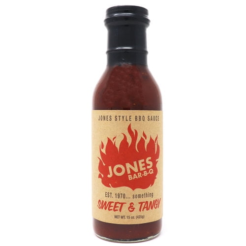 Jones BarBQ Sweet & Tangy BBQ Sauce 15 oz