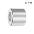 thumbnail image 3 of 20 Packs Aluminum Spacer 5mm Bore 10mm OD, 9mm Length Screw Standoff Bushing Plain Finish Round Spacer, 3 of 5