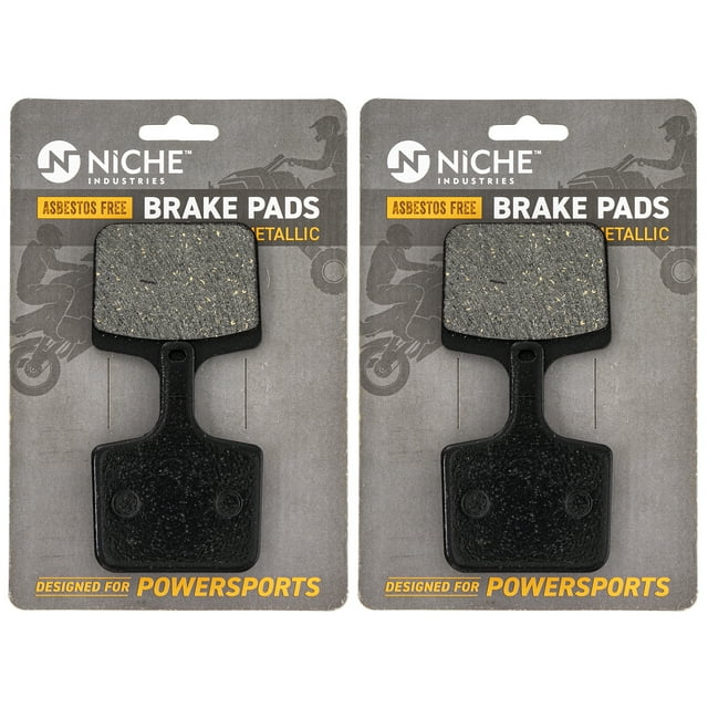 Niche Brake Pad Set for Polaris Indy 600 RMK Switchback Rear Semi-Metallic 2Pack 519-KPA2620D