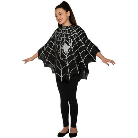 Child Spider Poncho Costume