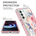 thumbnail image 3 of Motorola G Stylus 5G 2022 Case, Rosebono Hybrid Graphic Design Pattern Hard Back Pannel Cover Case For Moto G Stylus 5G 2022 (Flower), 3 of 4