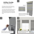 thumbnail image 7 of Chicology Thermal & Room Darkening Cordless Magnetic Roman Shades, 7 of 7