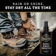 Suede & Nubuck Protector Spray (8 oz), Water-repellent and Stain Repellent for Shoes, Boots, Leather, Canvas, Gore-Tex