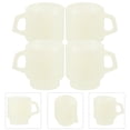 thumbnail image 1 of HEANUJJ 4Pcs Miniature Cups Miniature Coffee Mugs For Kids Kitchen Props Simple Design Plastic, 1 of 6