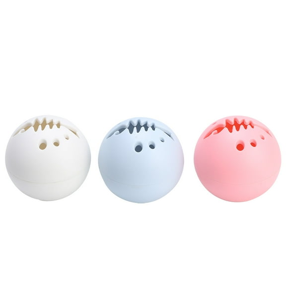 ZOUSSIQI 3PCS Fish Bone Shaped Pet Bell Ball Flashing Mint Toy for Cat Playing Interactive Toys Set CW2519#6533