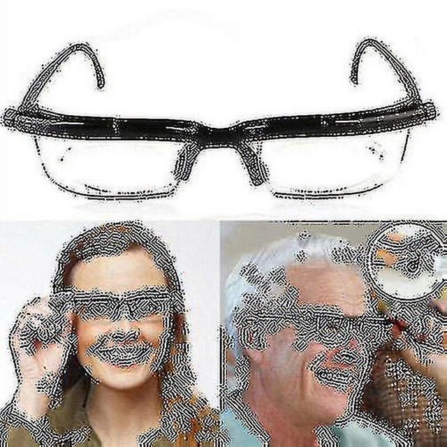 Gafas ajustables Dial Vision Gafas de enfoque variable Lectura a distancia Alta calidad (hy)