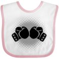 thumbnail image 3 of Inktastic Boxing Gloves Sports Boys or Girls Baby Bib, 3 of 4