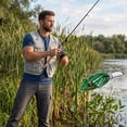 thumbnail image 4 of Topwater Frog Lures for Bass, Soft Hollow Body Swimbait with Sharp Hooks and Spinner Tail, Realistic Popper Fishing Bait for Freshwater Green, 4 of 5